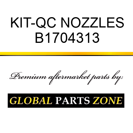 KIT-QC NOZZLES B1704313