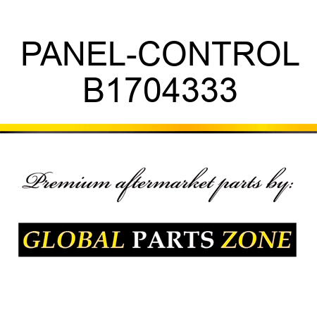 PANEL-CONTROL B1704333