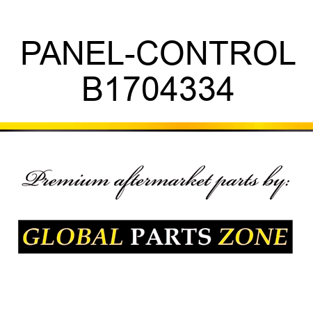 PANEL-CONTROL B1704334