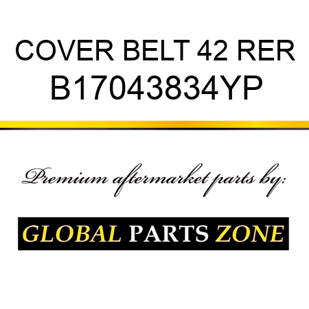 COVER BELT 42 RER B17043834YP