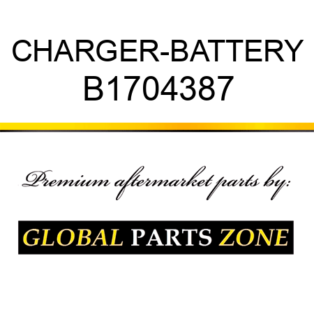 CHARGER-BATTERY B1704387