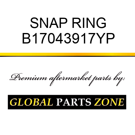 SNAP RING B17043917YP