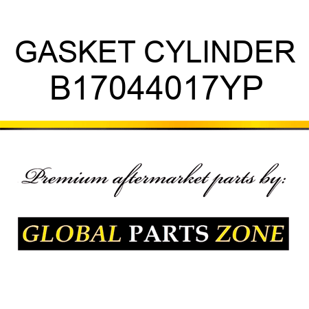 GASKET CYLINDER B17044017YP