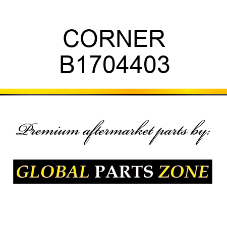 CORNER B1704403