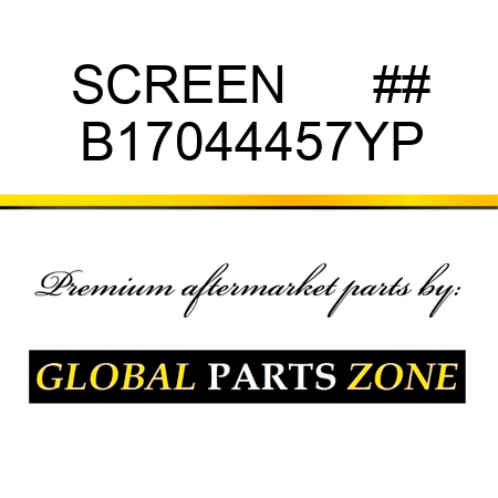 SCREEN      ## B17044457YP