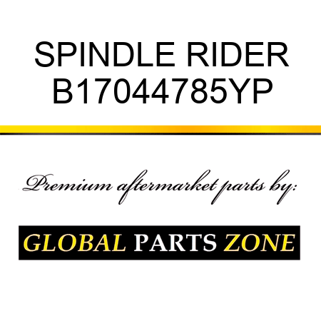 SPINDLE RIDER B17044785YP