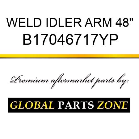 WELD IDLER ARM 48
