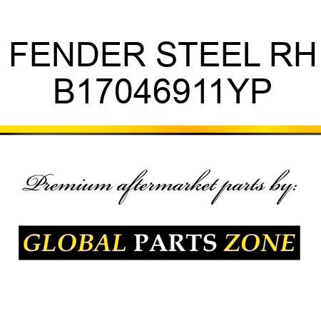 FENDER STEEL RH B17046911YP