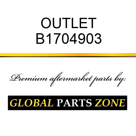 OUTLET B1704903