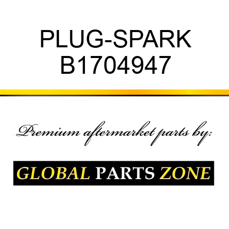 PLUG-SPARK B1704947