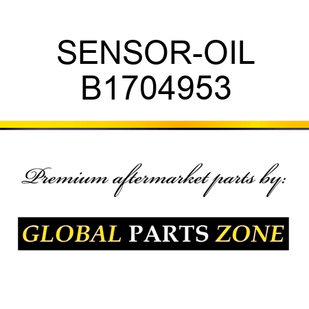 SENSOR-OIL B1704953
