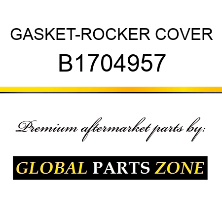 GASKET-ROCKER COVER B1704957