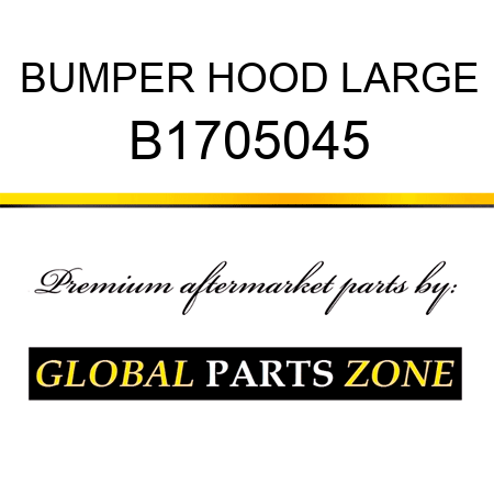 BUMPER HOOD LARGE B1705045