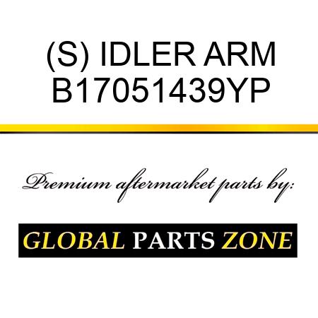 (S) IDLER ARM B17051439YP
