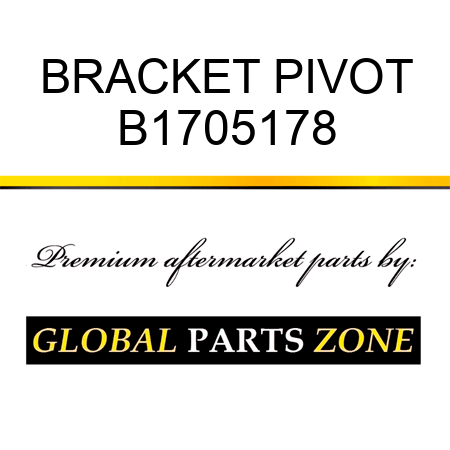 BRACKET PIVOT B1705178
