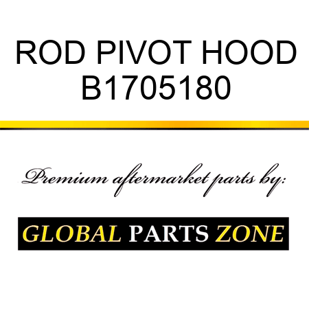 ROD PIVOT HOOD B1705180