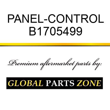 PANEL-CONTROL B1705499