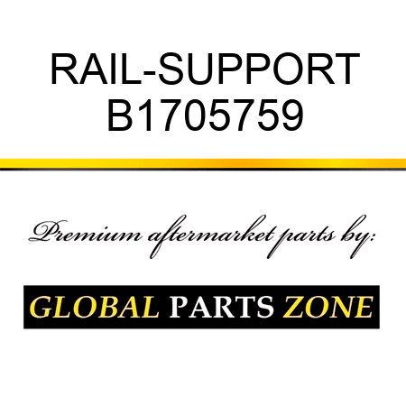 RAIL-SUPPORT B1705759