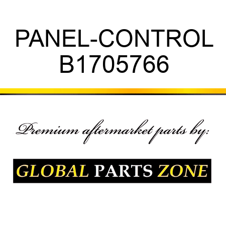 PANEL-CONTROL B1705766