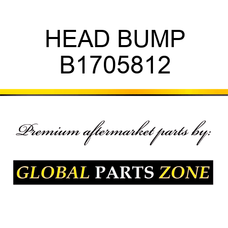 HEAD BUMP B1705812