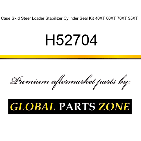 Case Skid Steer Loader Stabilizer Cylinder Seal Kit 40XT 60XT 70XT 95XT + H52704