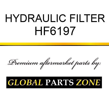 HYDRAULIC FILTER HF6197