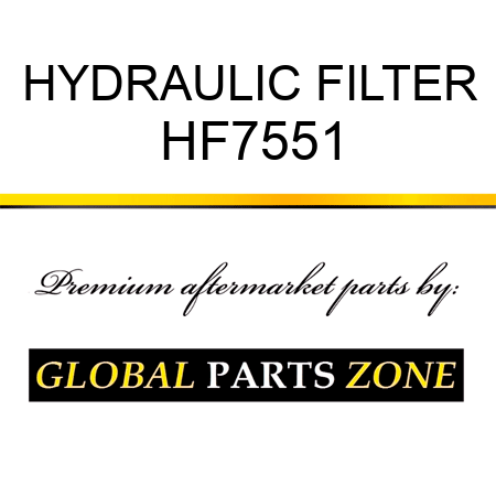 HYDRAULIC FILTER HF7551