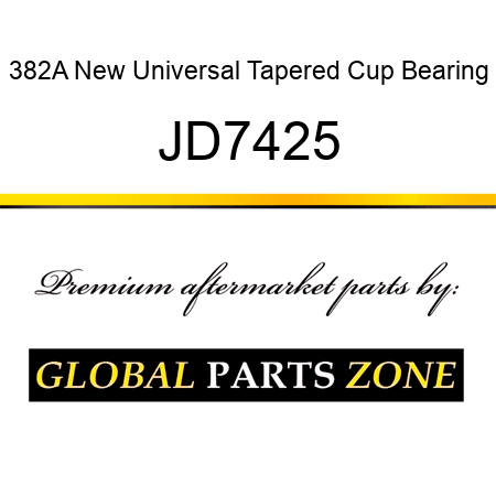 382A New Universal Tapered Cup Bearing JD7425