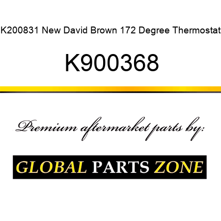 K200831 New David Brown 172 Degree Thermostat K900368