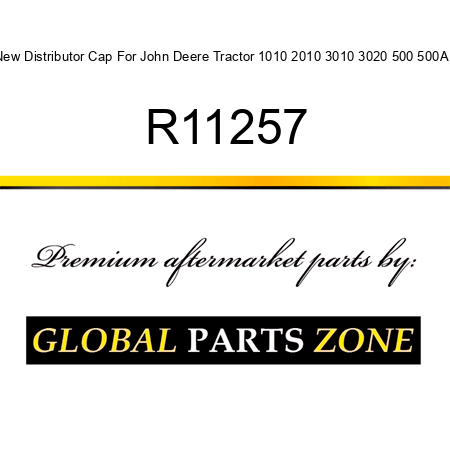 New Distributor Cap For John Deere Tractor 1010 2010 3010 3020 500 500A + R11257