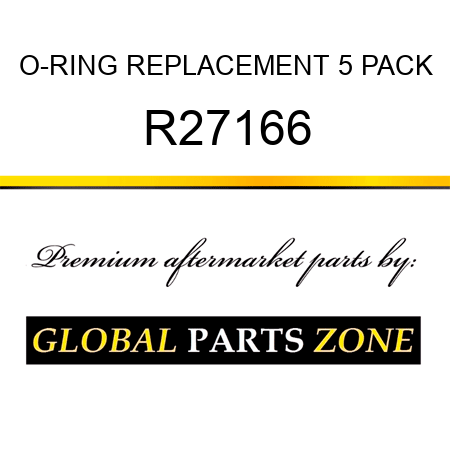 O-RING REPLACEMENT 5 PACK R27166