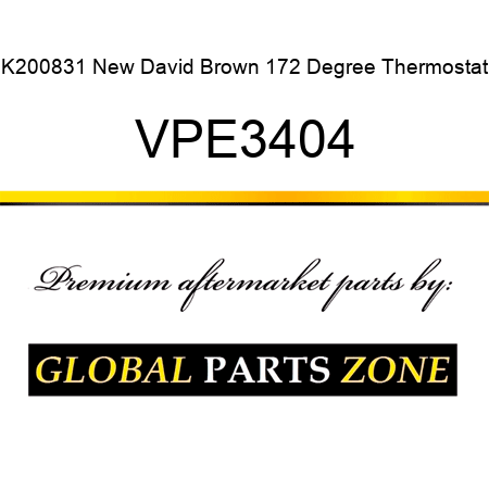 K200831 New David Brown 172 Degree Thermostat VPE3404