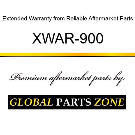 Extended Warranty from Reliable Aftermarket Parts XWAR-900