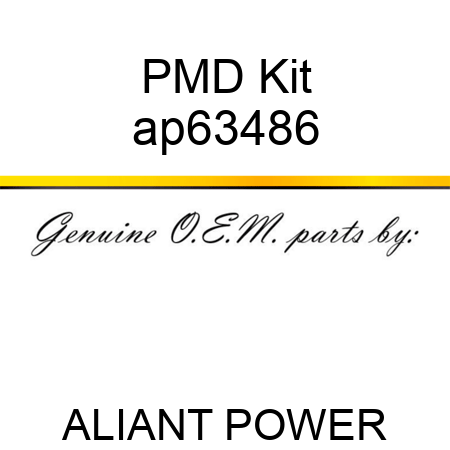 PMD Kit ap63486