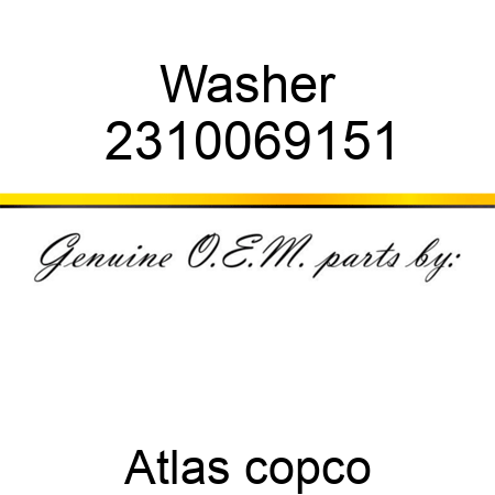 Washer 2310069151