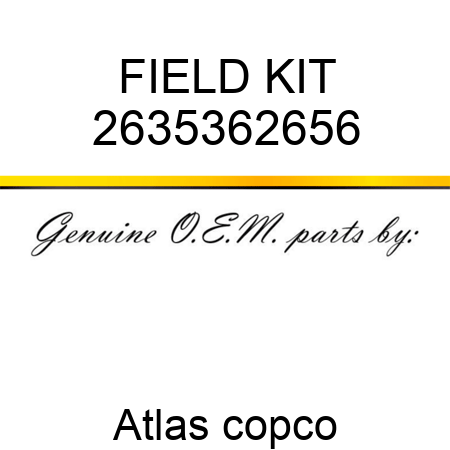 FIELD KIT 2635362656