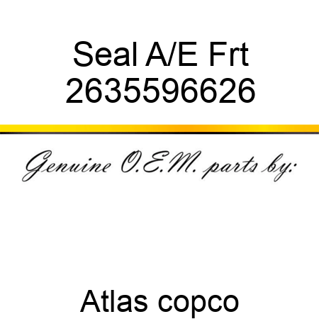 Seal A/E Frt 2635596626