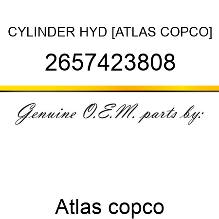 CYLINDER, HYD [ATLAS COPCO] 2657423808