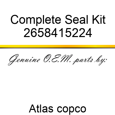 Complete Seal Kit 2658415224