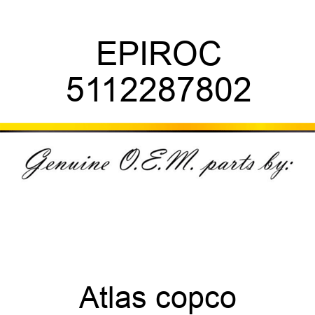 EPIROC 5112287802