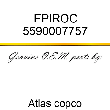 EPIROC 5590007757