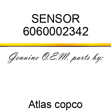 SENSOR 6060002342