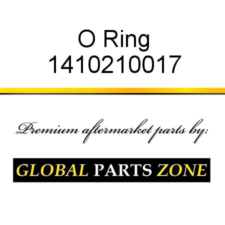 O Ring 1410210017