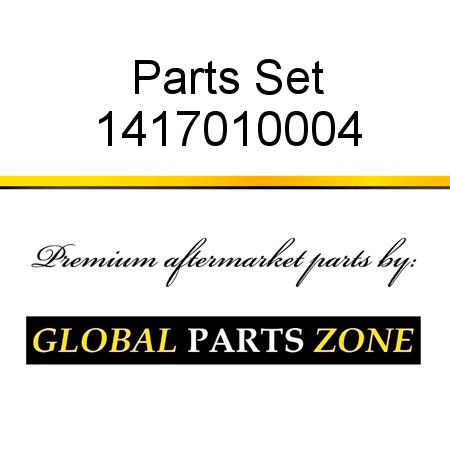 Parts Set 1417010004