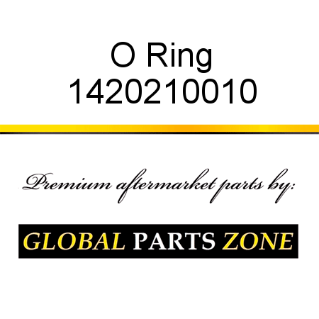 O Ring 1420210010