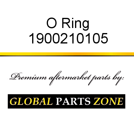 O Ring 1900210105
