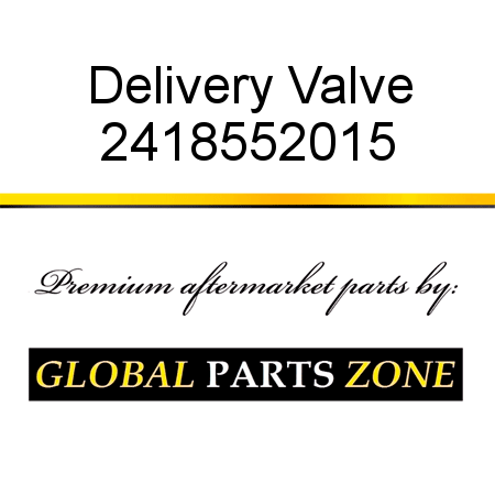 Delivery Valve 2418552015