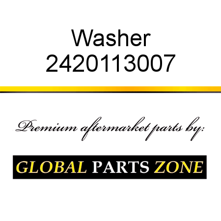 Washer 2420113007