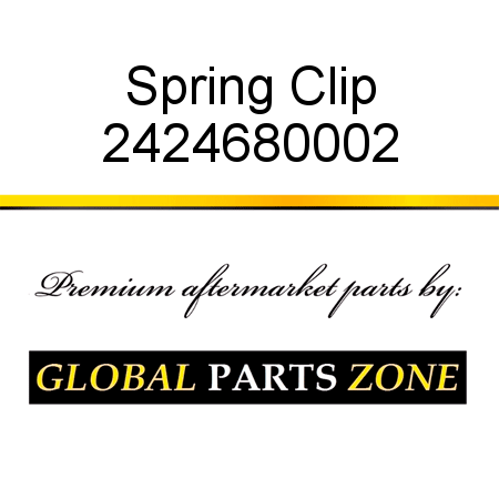 Spring Clip 2424680002