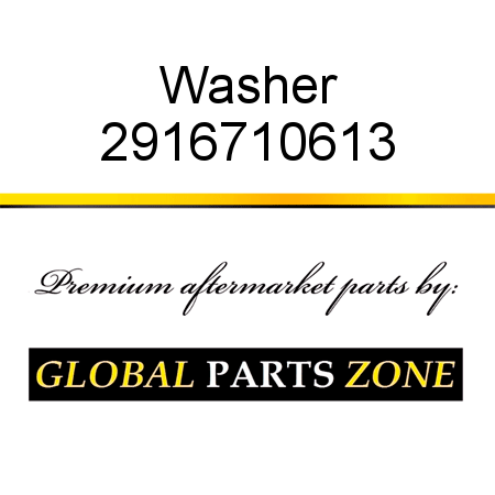 Washer 2916710613